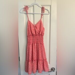 Peach Love Coral Sundress